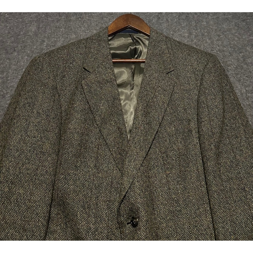 Burberry london sport blazer jacket wool Green size 41R